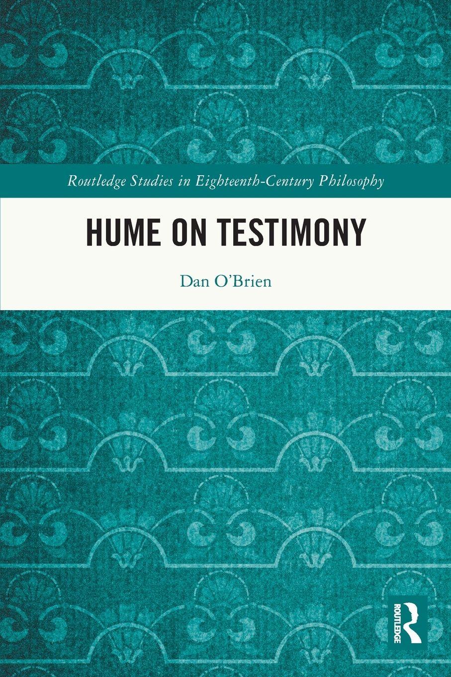 Vorderes Coverbild Hume on Testimony