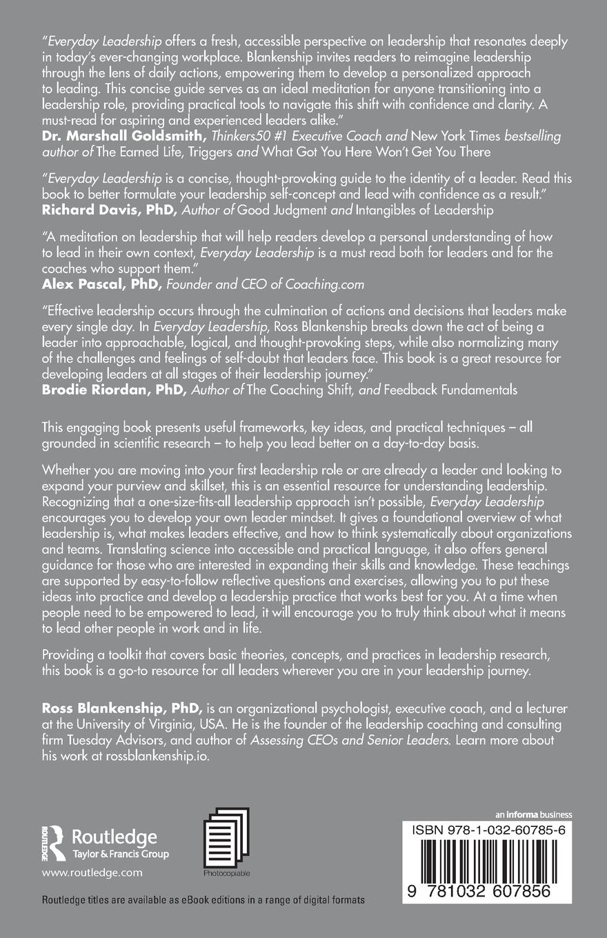 Rückseitencover Everyday Leadership