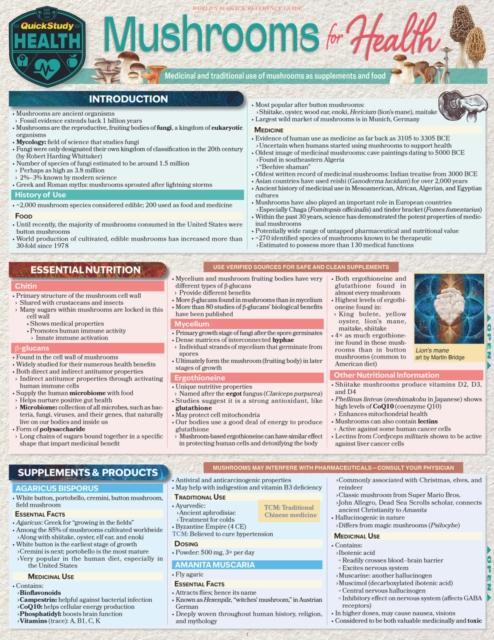 Vorderes Coverbild Mushrooms for Health