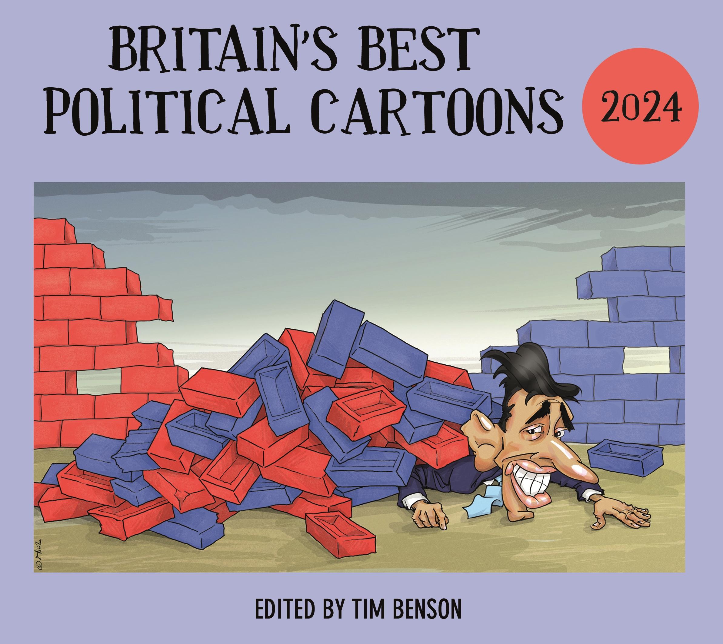 Vorderes Coverbild Britain's Best Political Cartoons 2024