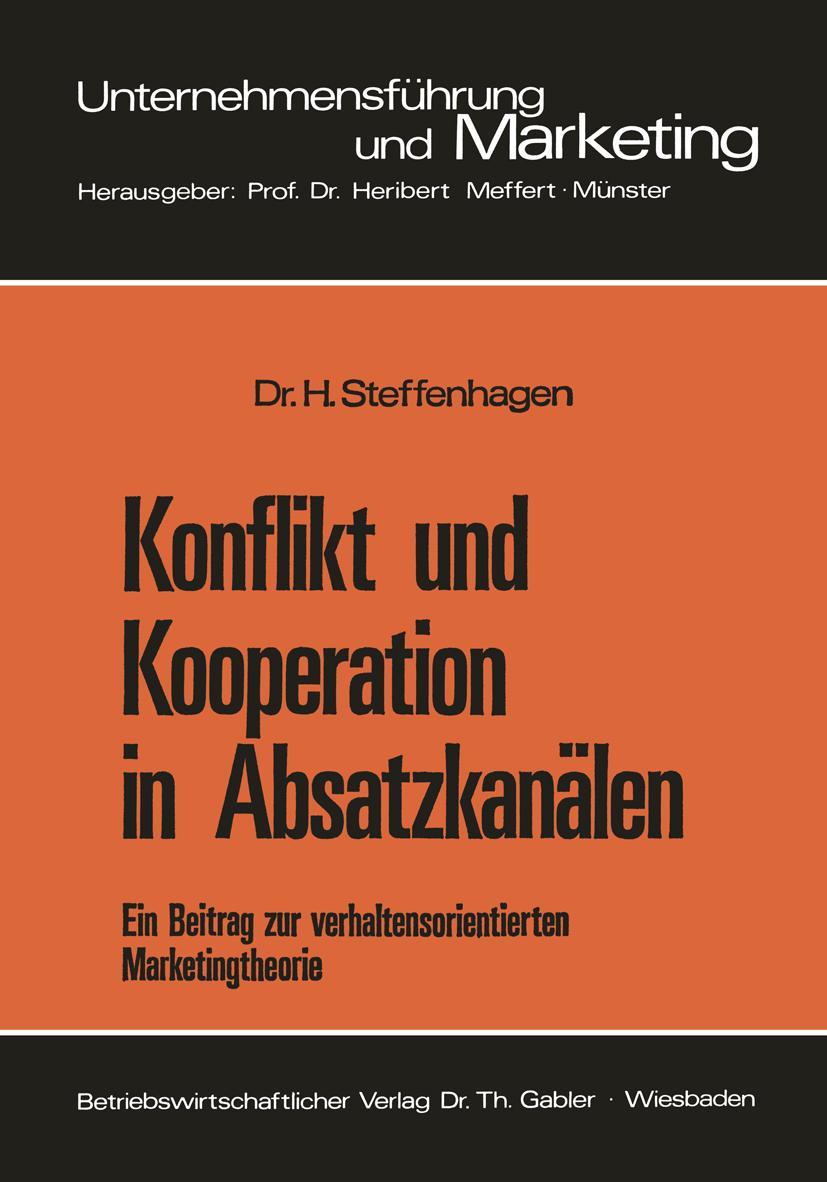 Vorderes Coverbild Konflikt und Kooperation in Absatzkanälen