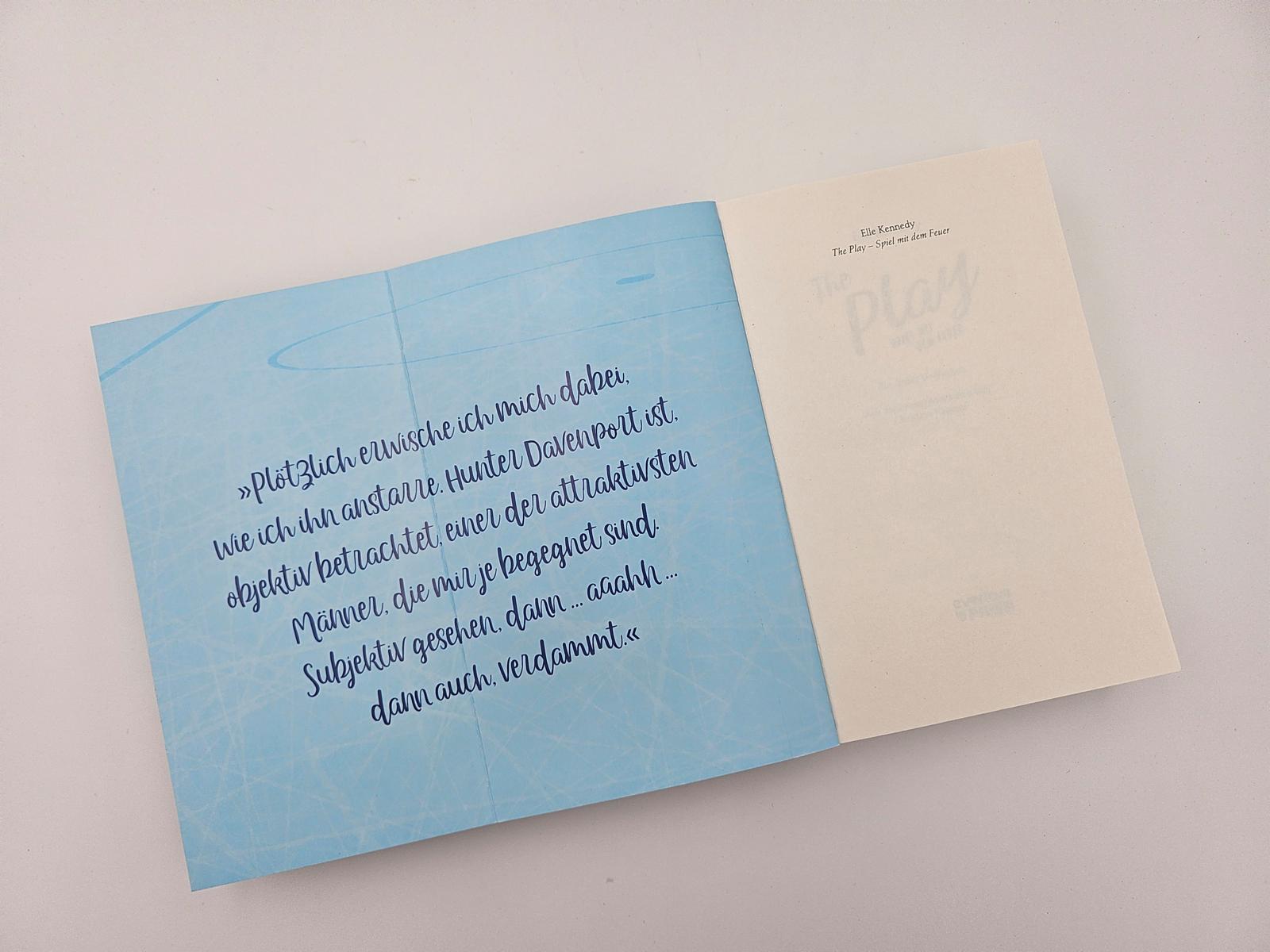 Beispielinhalt (Bild) The Play - Spiel mit dem Feuer