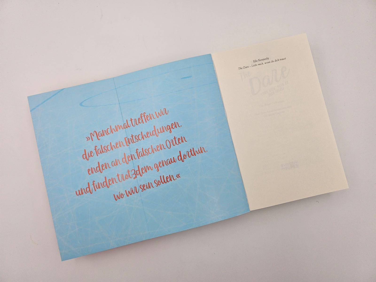 Beispielinhalt (Bild) The Dare - Liebe mich, wenn du dich traust