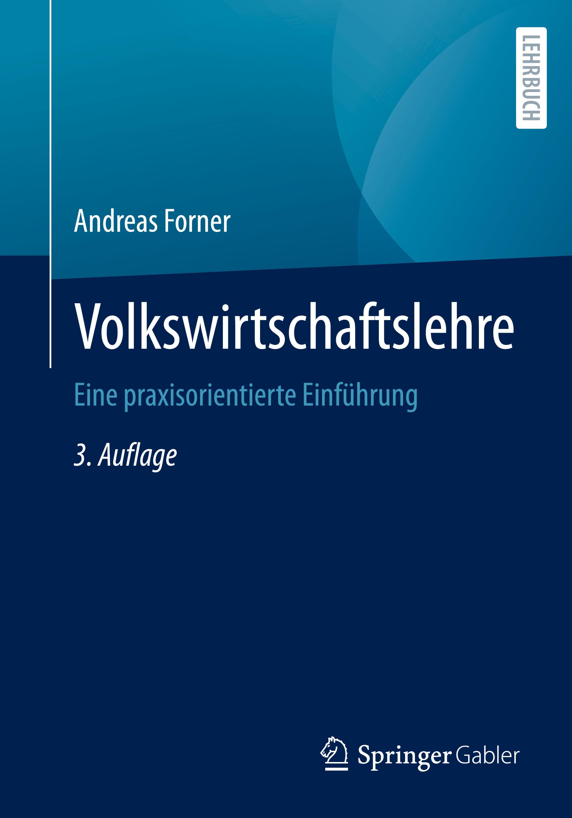 Vorderes Coverbild Volkswirtschaftslehre