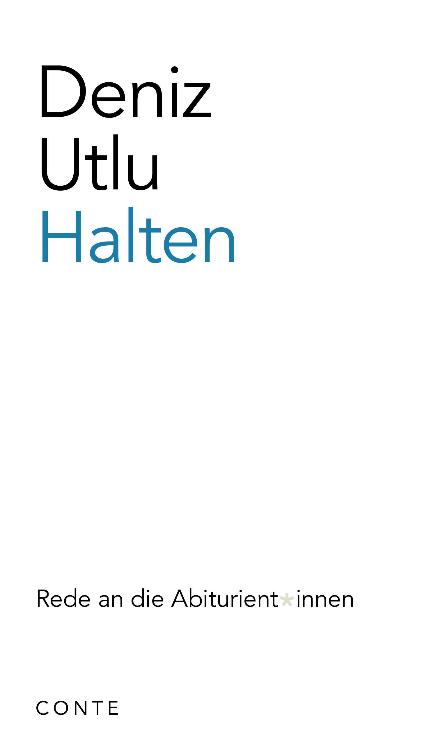 Vorderes Coverbild Halten