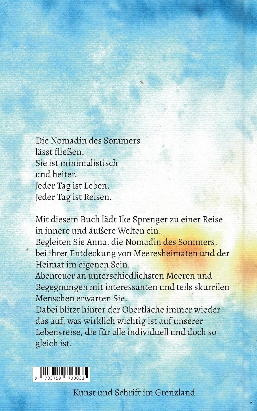 Rückseitencover Nomadin des Sommers