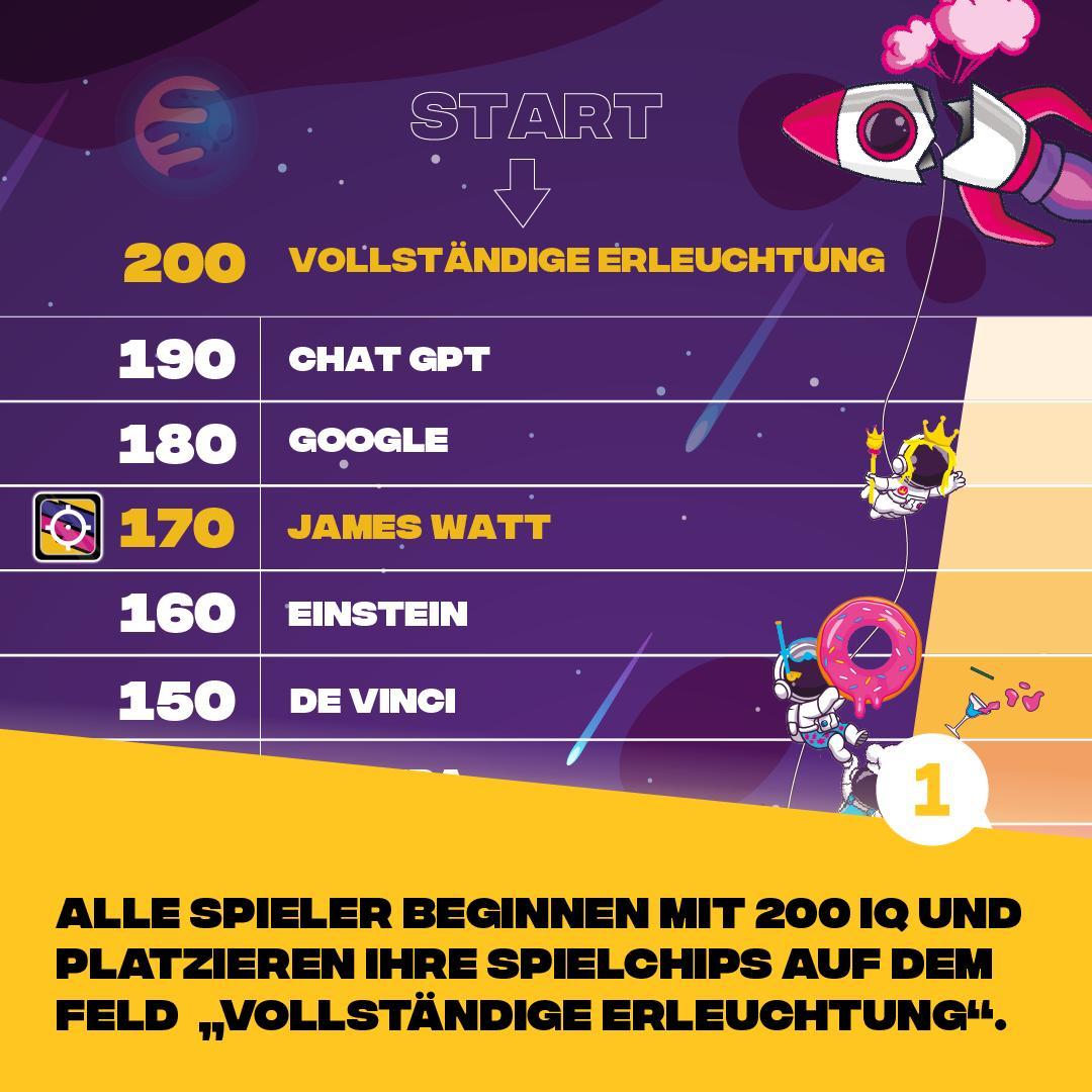 Beispielinhalt (Bild) Gravity - Das Quizspiel