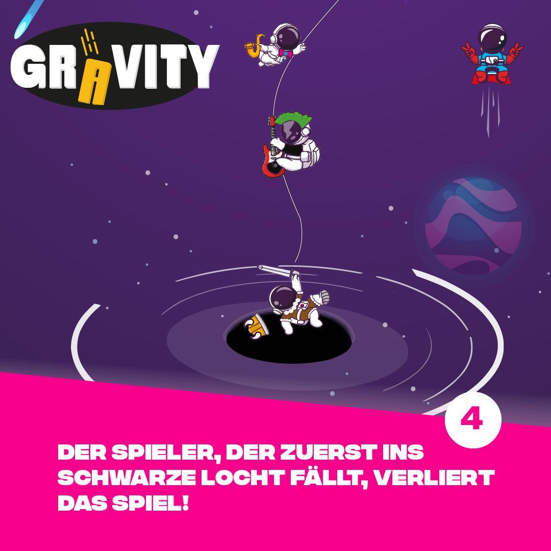Beispielinhalt (Bild) Gravity - Das Quizspiel
