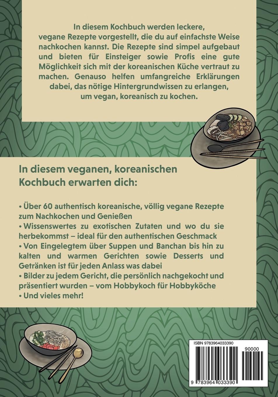 Rückseitencover Koreanisch, authentisch, vegan!