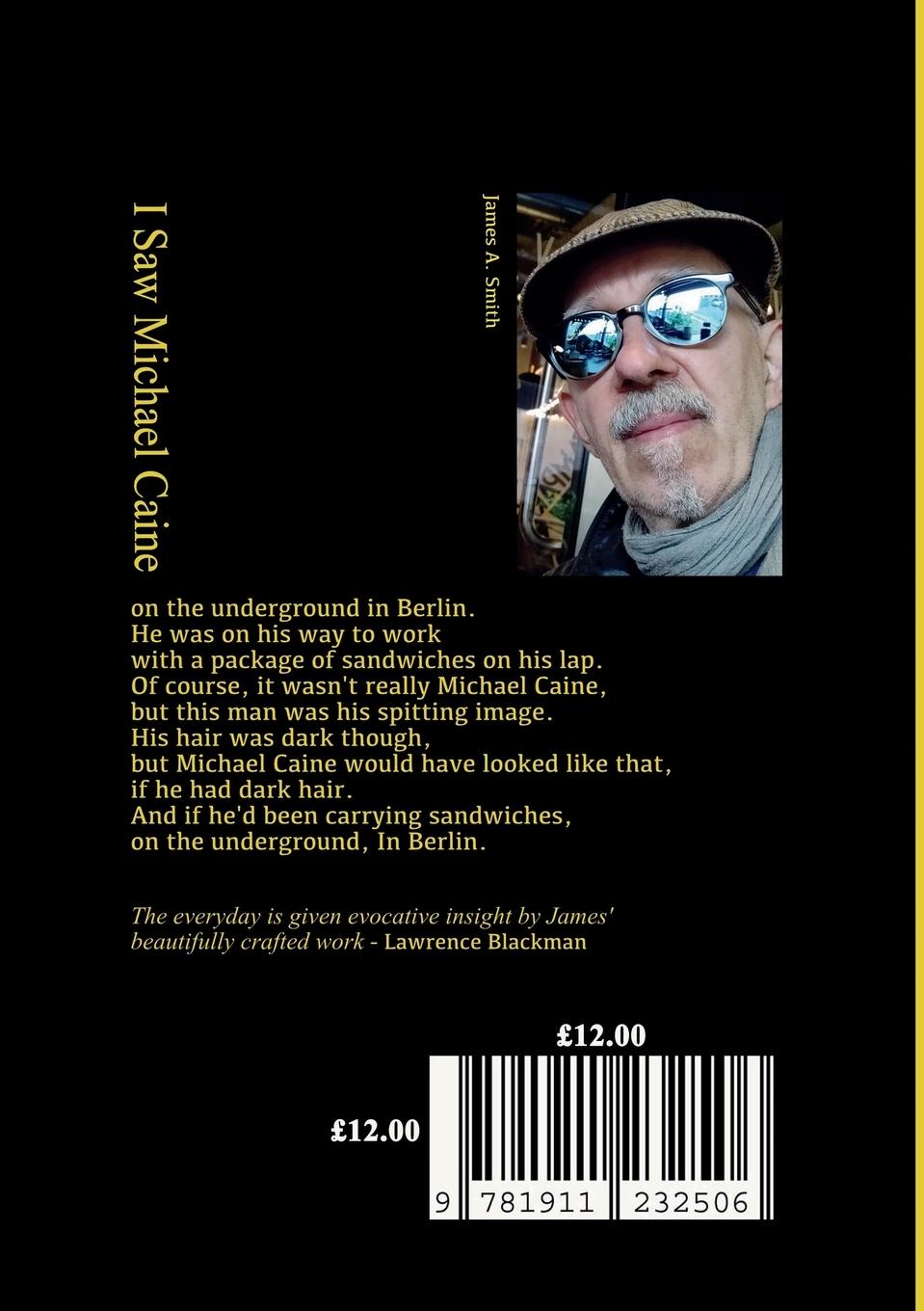 Rückseitencover I Saw Michael Caine