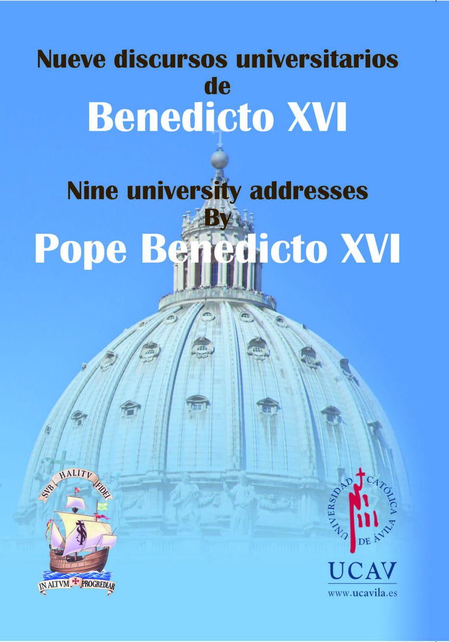 Beispielinhalt (Bild) Nueve discursos universitarios de Benediccto XVI