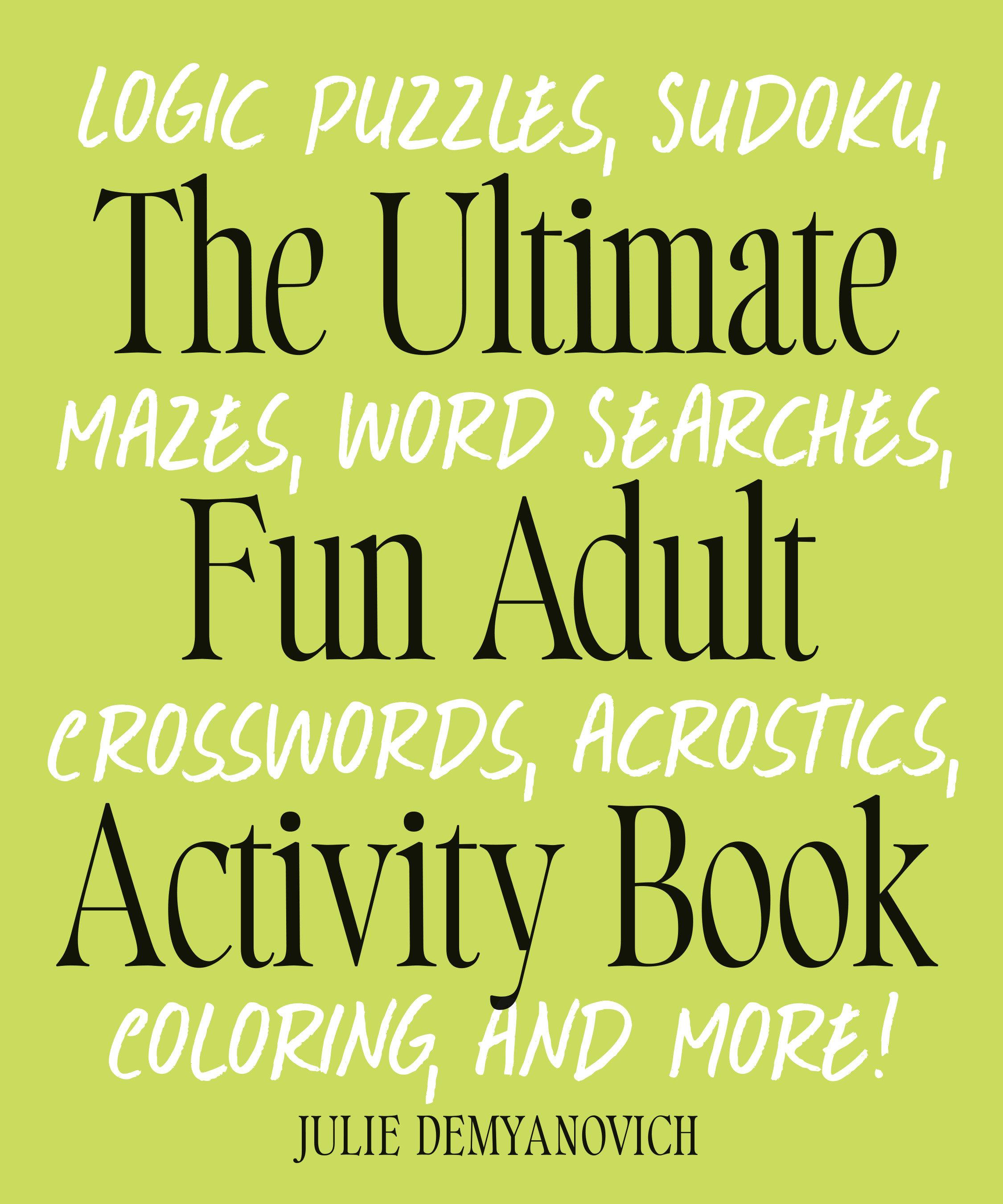 Vorderes Coverbild The Ultimate Fun Adult Activity Book