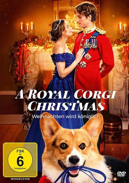 Vorderes Coverbild A Royal Corgi Christmas - Weihnachten wird königlich
