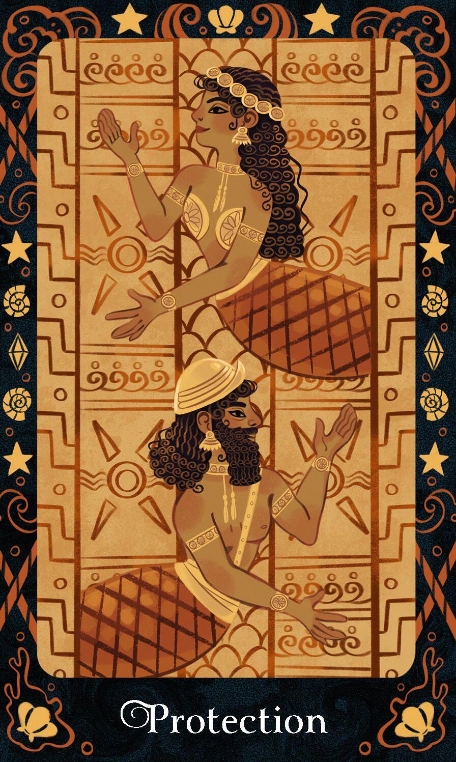 Beispielinhalt (Bild) Mermaids Oracle Deck and Guidebook