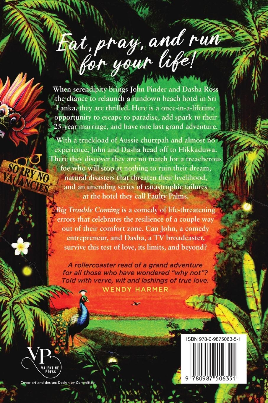 Rückseitencover Big Trouble Coming