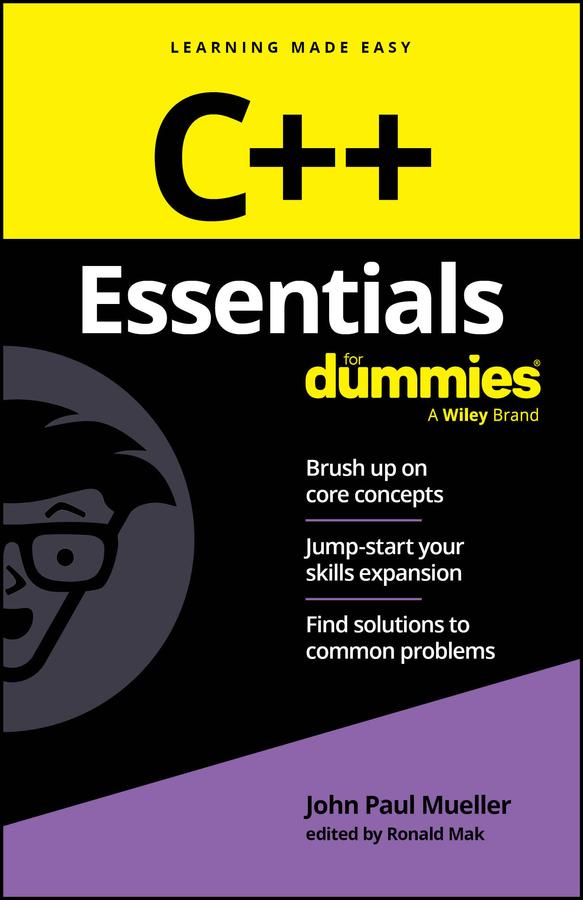 Vorderes Coverbild C++ Essentials for Dummies