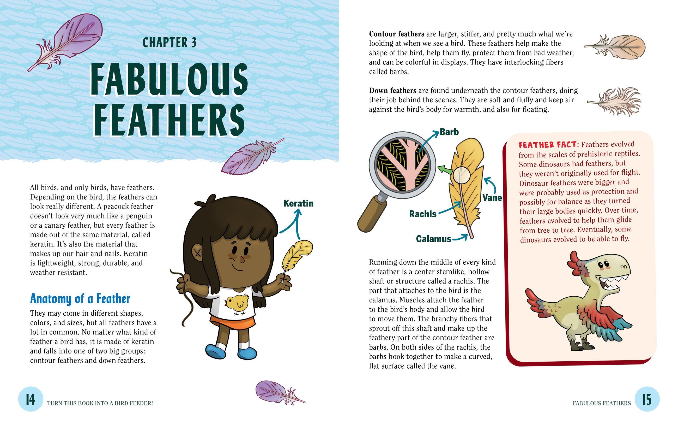 Beispielinhalt (Bild) Turn This Book Into a Bird Feeder!