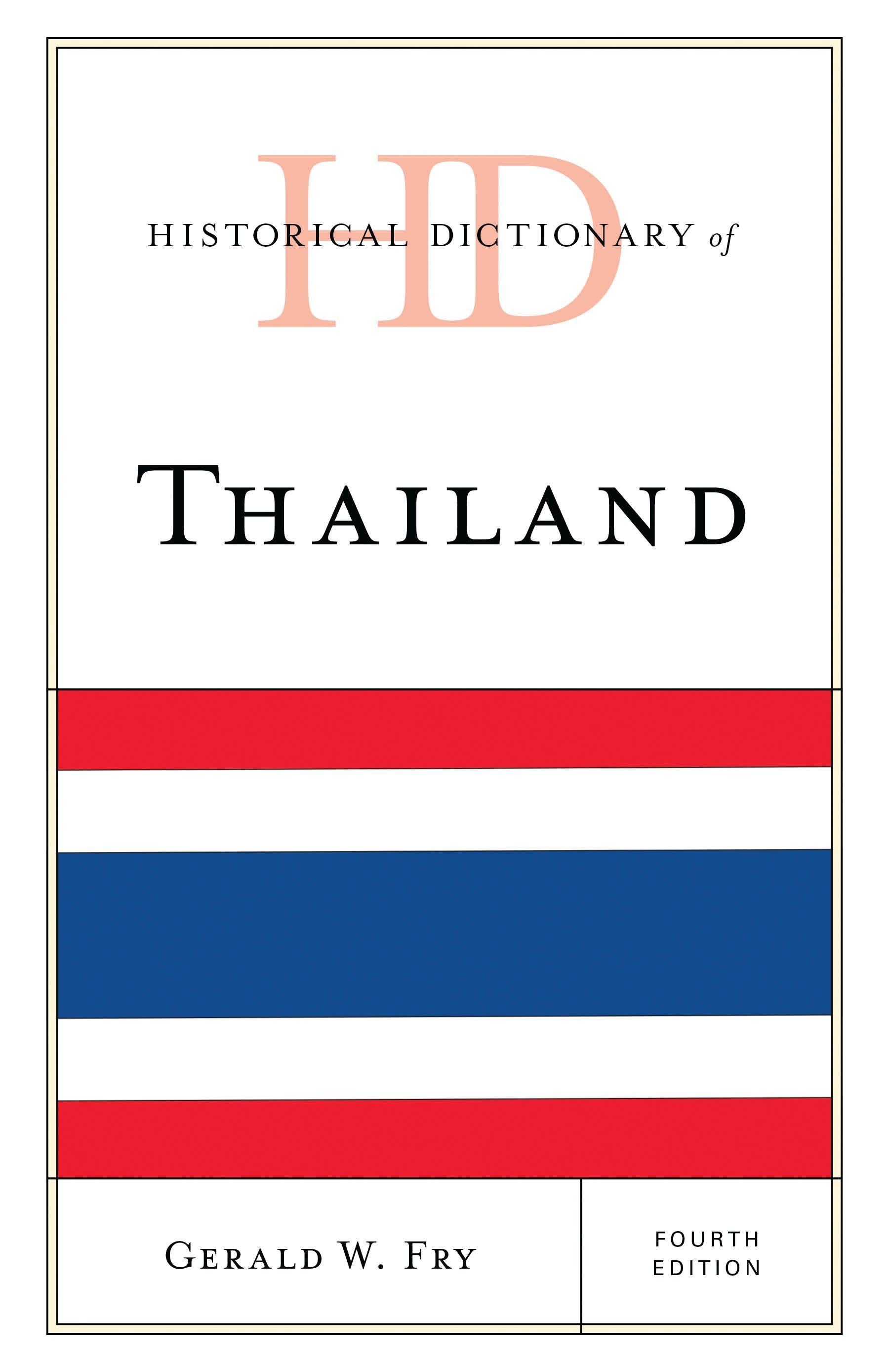 Vorderes Coverbild Historical Dictionary of Thailand