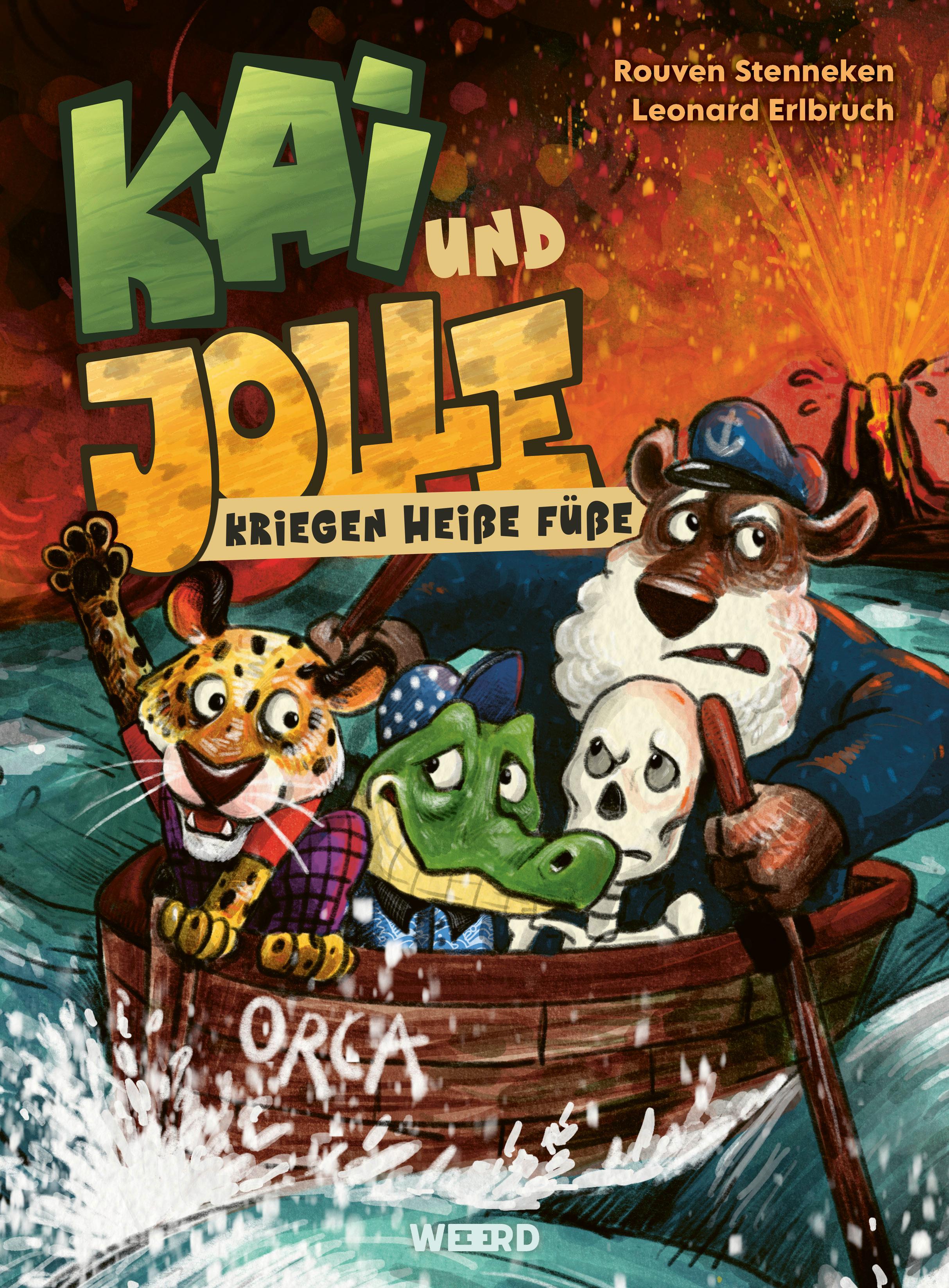 Vorderes Coverbild Kai und Jolle kriegen heiße Füße