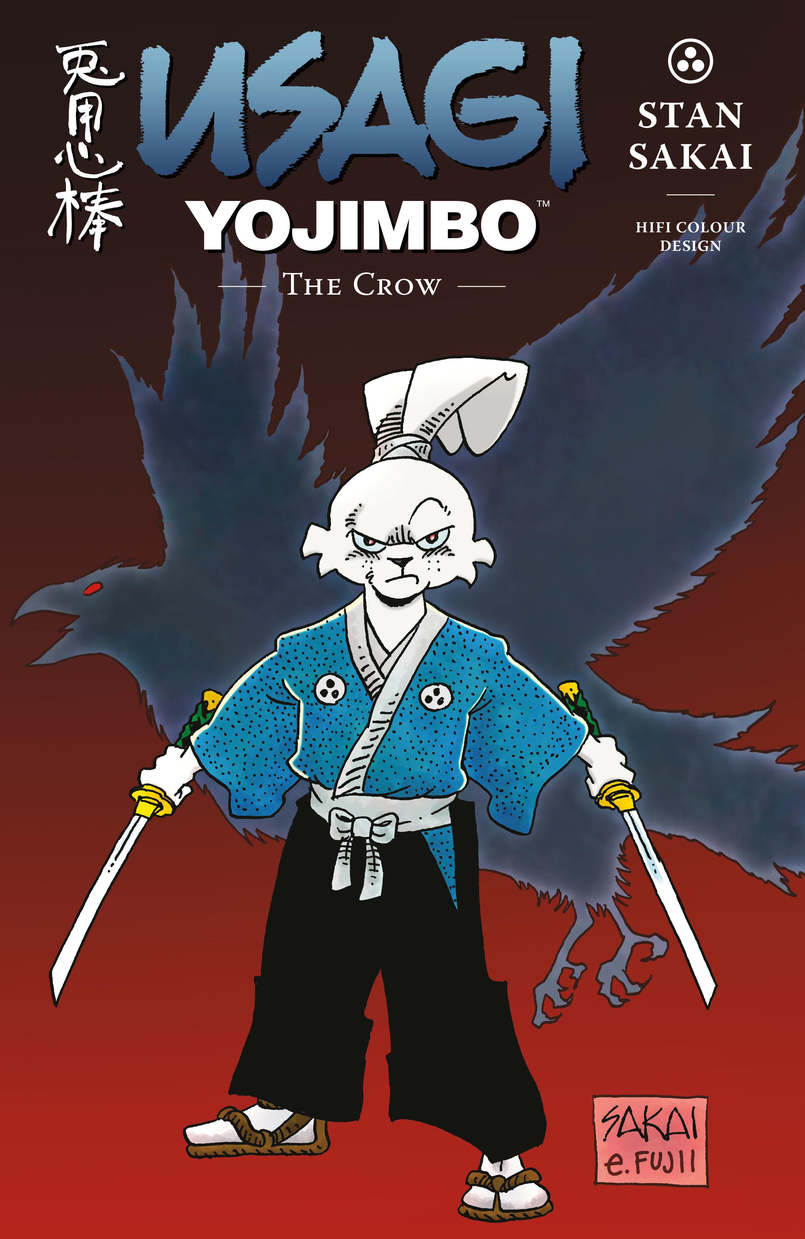 Vorderes Coverbild Usagi Yojimbo Volume 40: The Crow