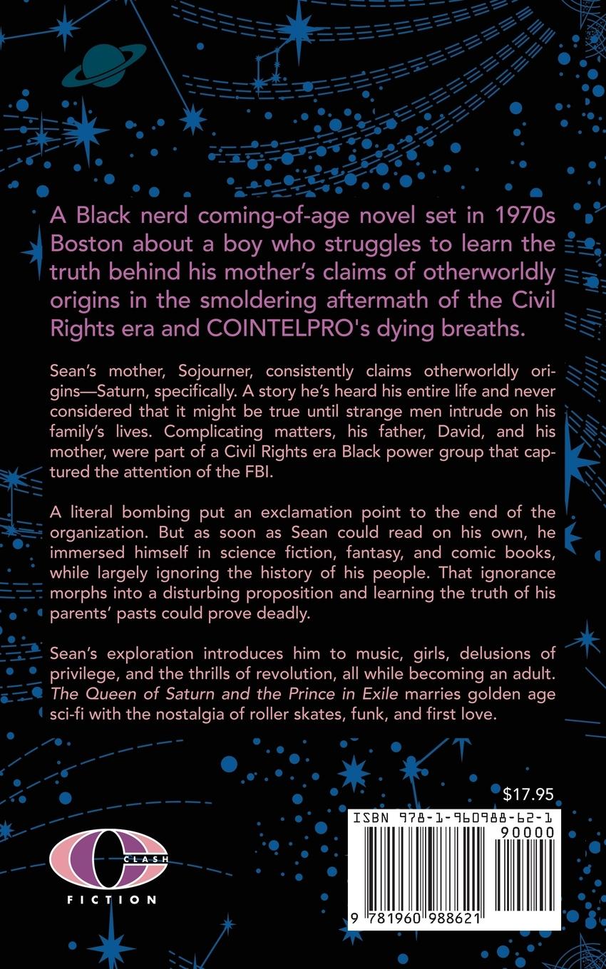 Rückseitencover The Queen of Saturn and the Prince in Exile