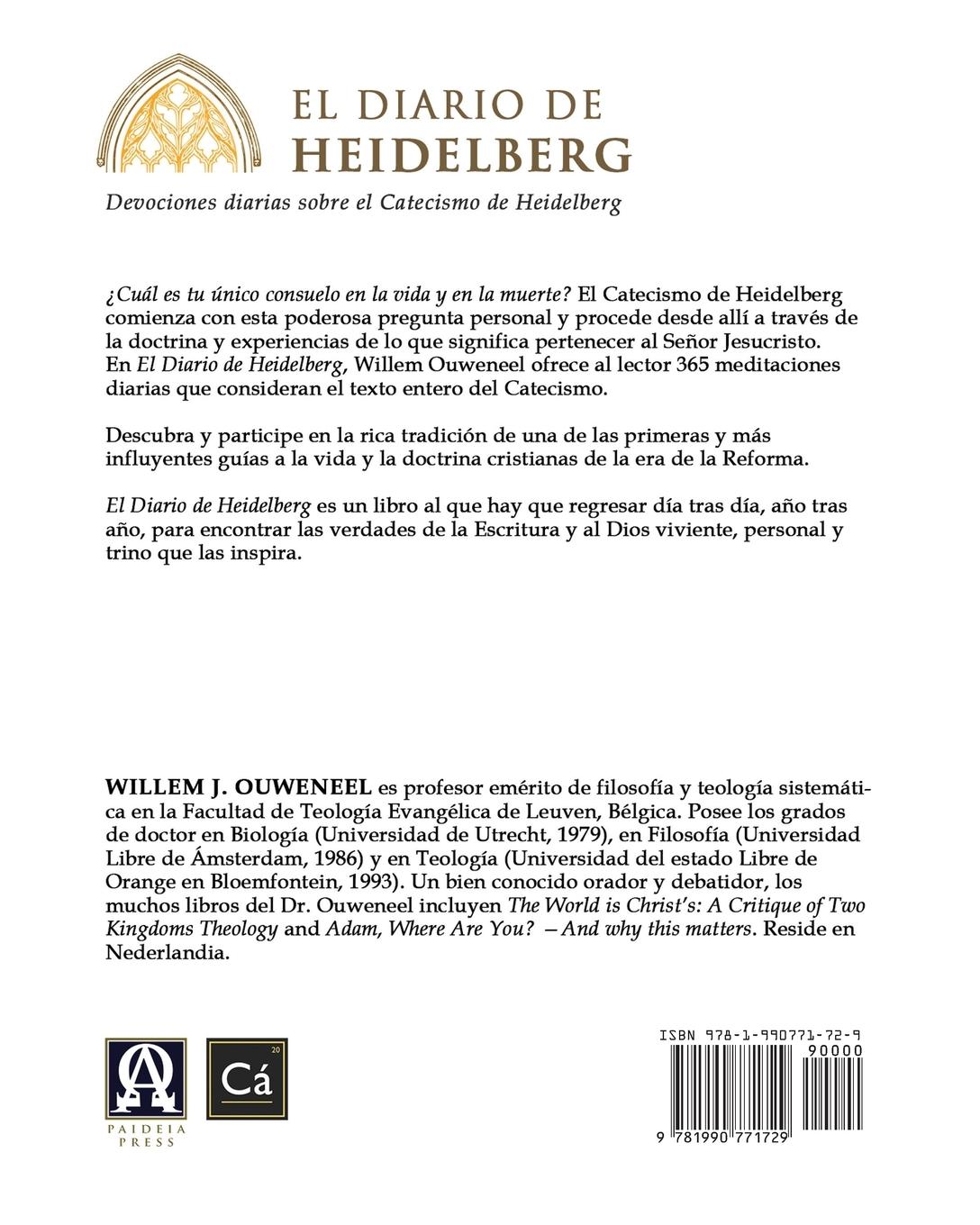 Rückseitencover El Diario de Heidelberg