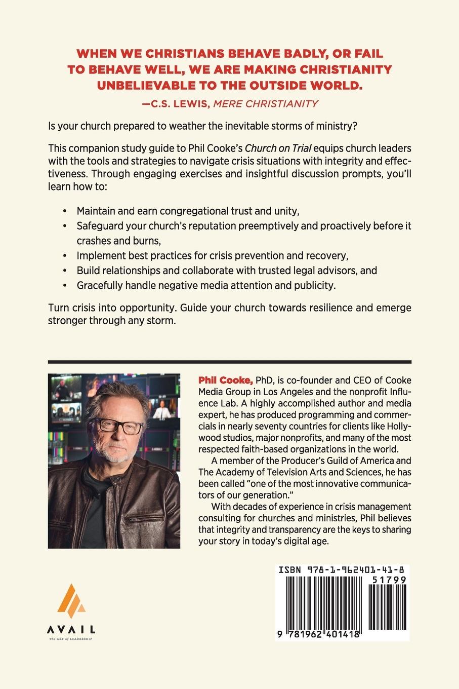 Rückseitencover Church on Trial Study Guide