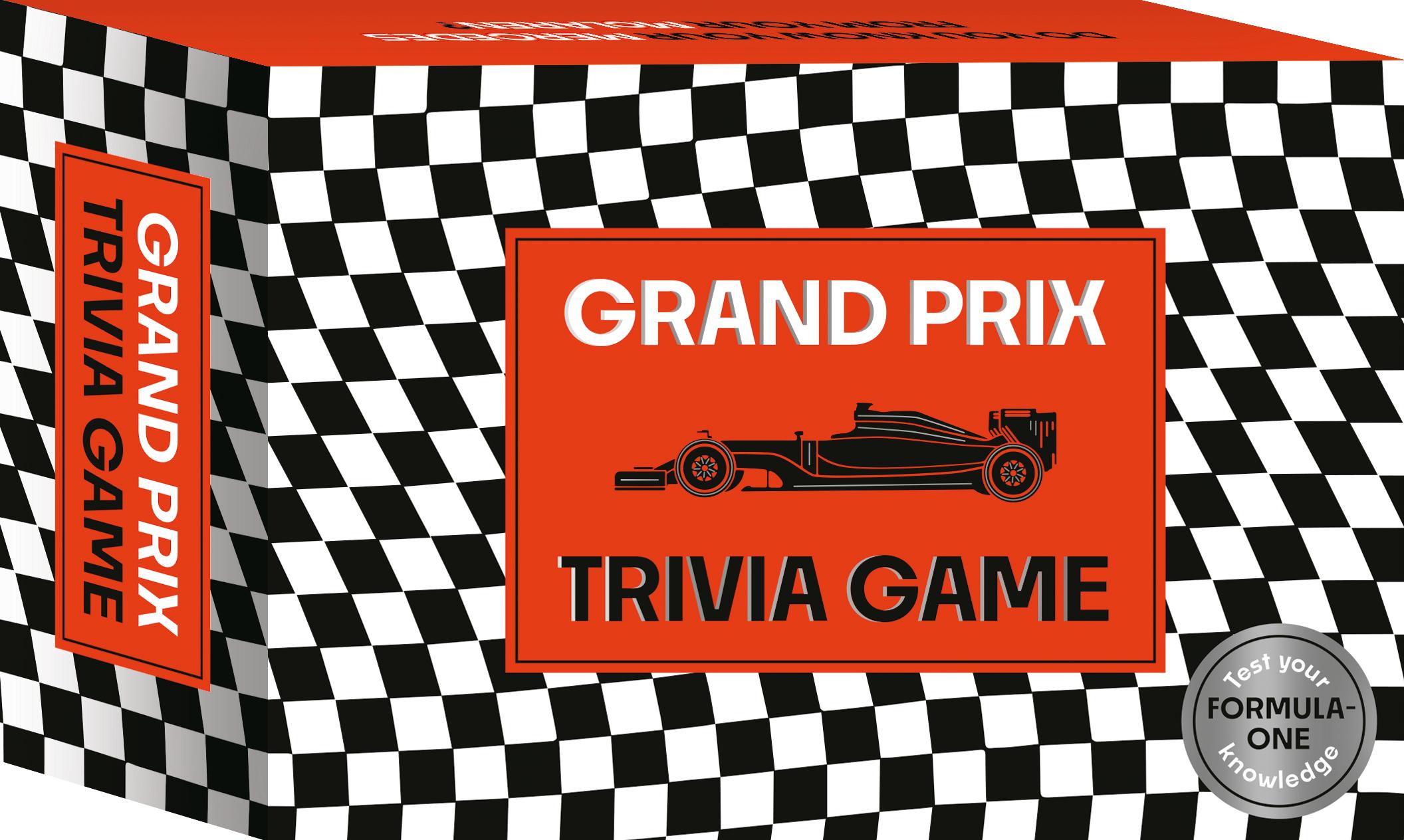 Vorderes Coverbild Grand Prix Trivia Game