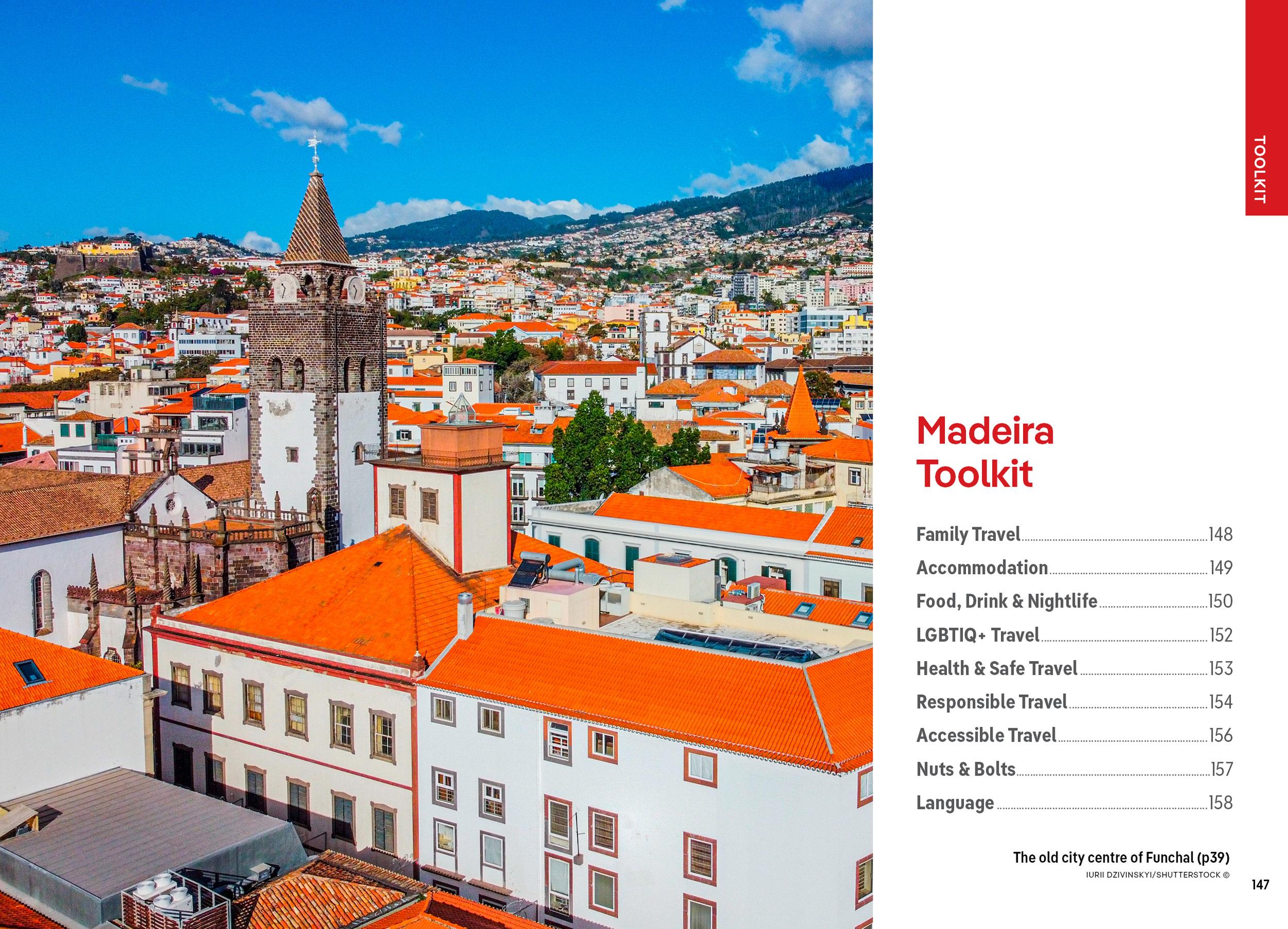 Beispielinhalt (Bild) Lonely Planet Pocket Madeira