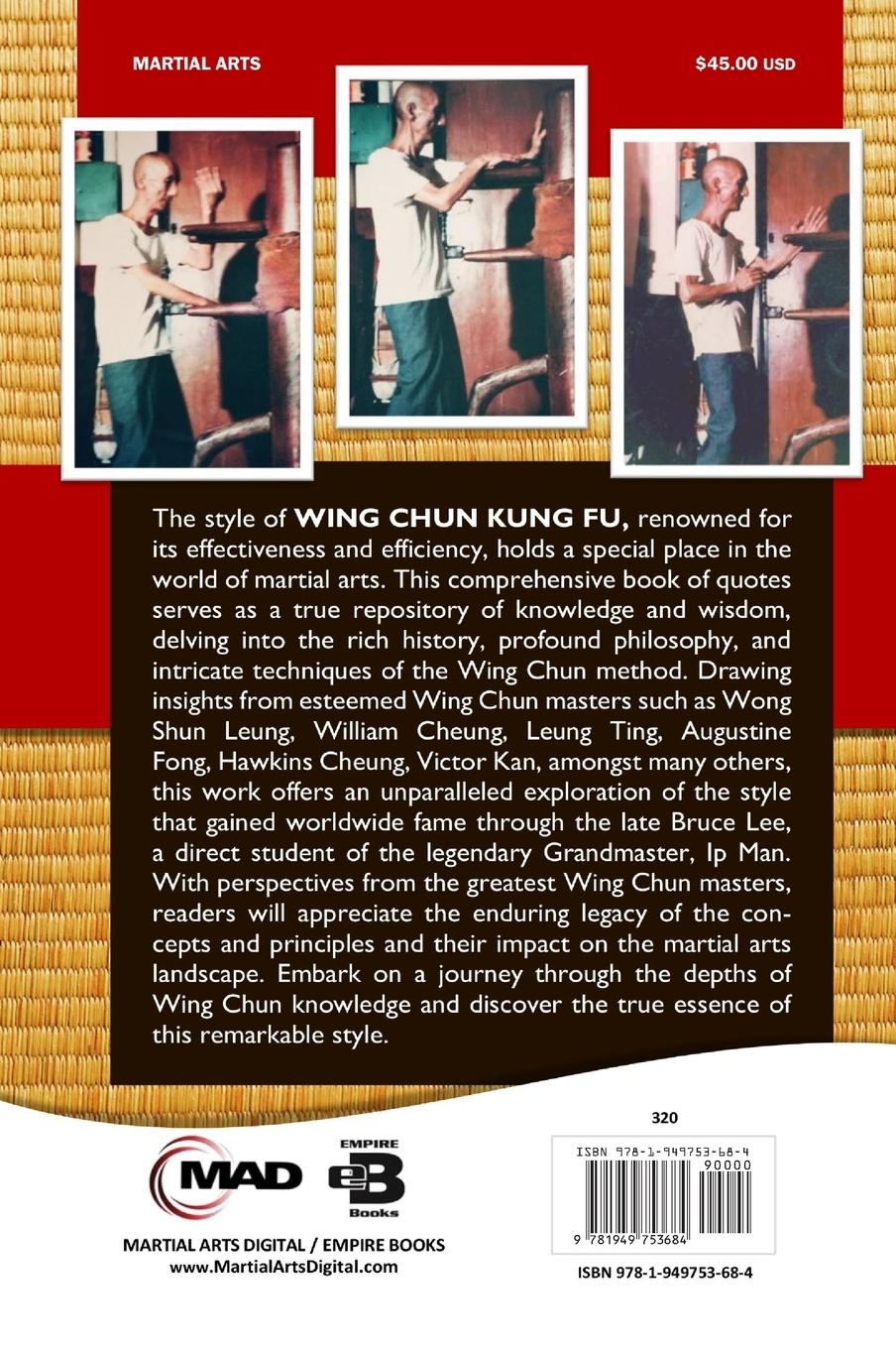 Rückseitencover WING CHUN WISDOM Harbound
