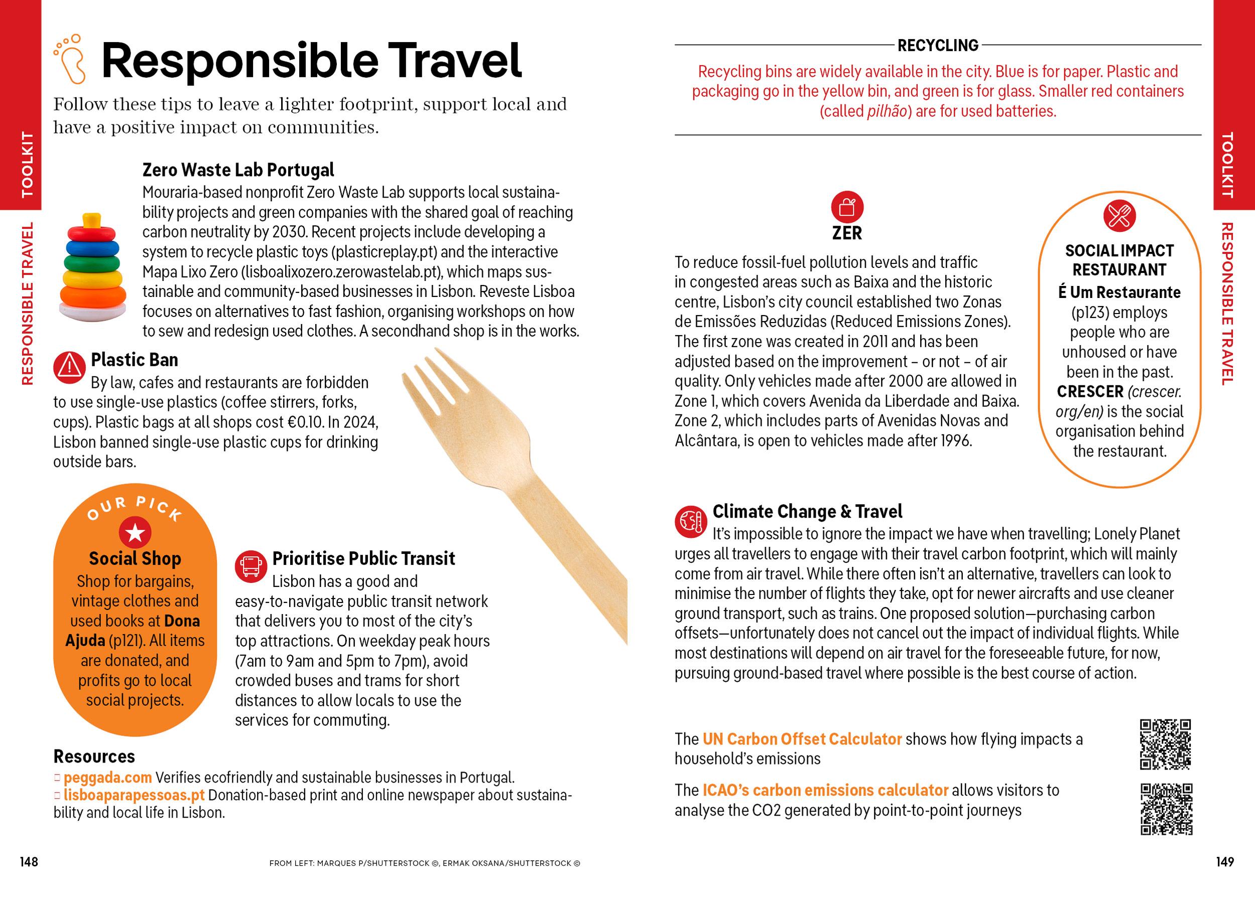 Beispielinhalt (Bild) Lonely Planet Pocket Lisbon