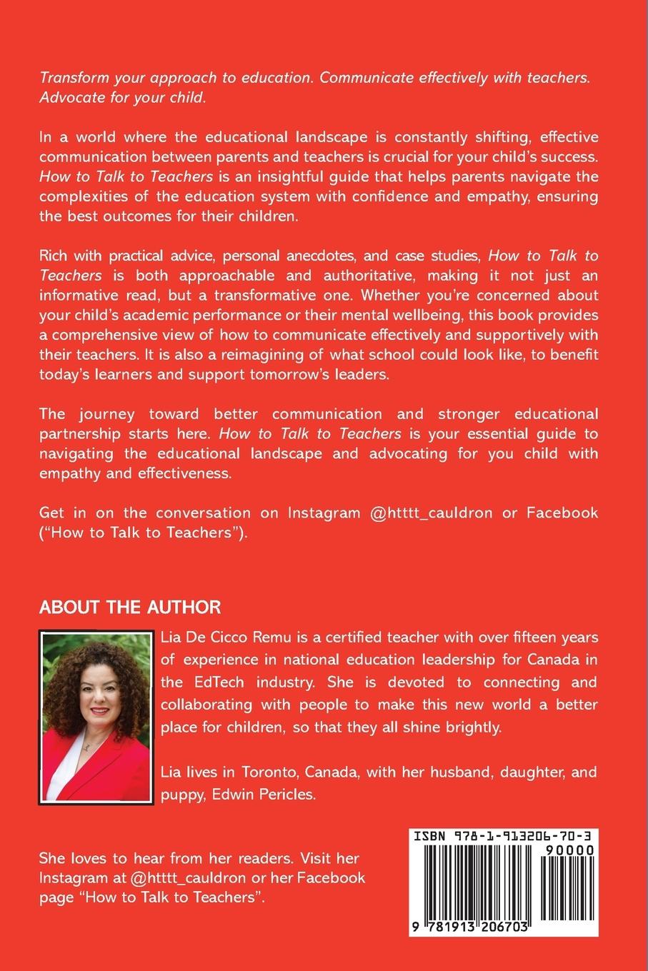 Rückseitencover How to Talk to Teachers