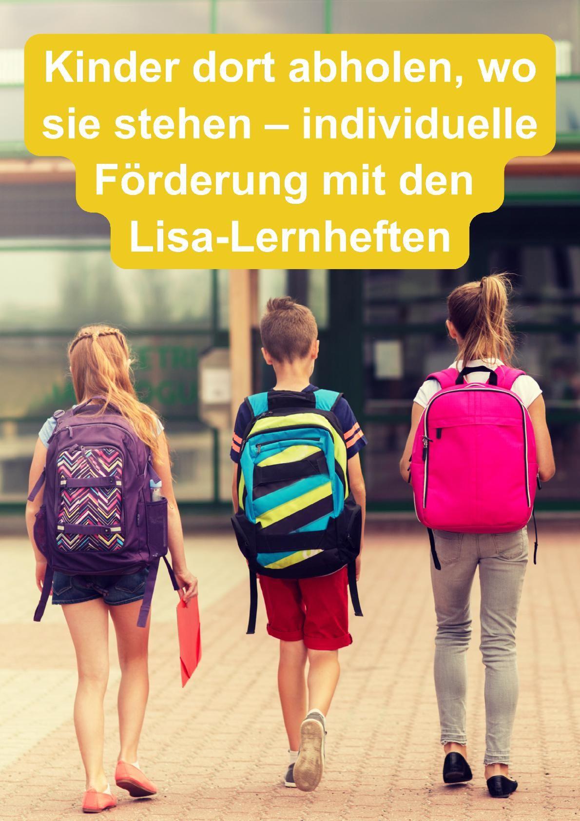 Beispielinhalt (Bild) Lesen mit Lisa - Heft 1