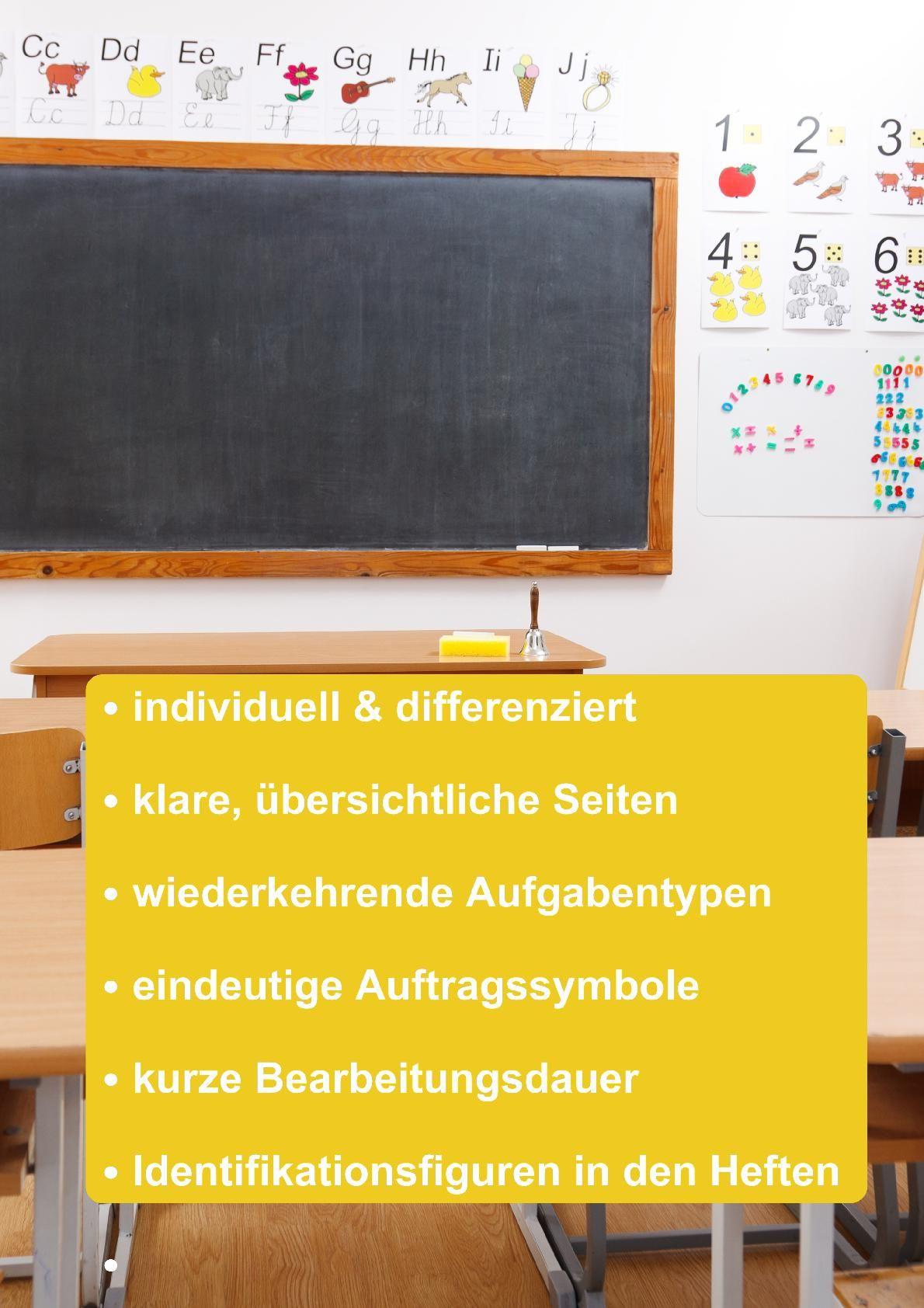 Beispielinhalt (Bild) Lesen mit Lisa - Heft 1