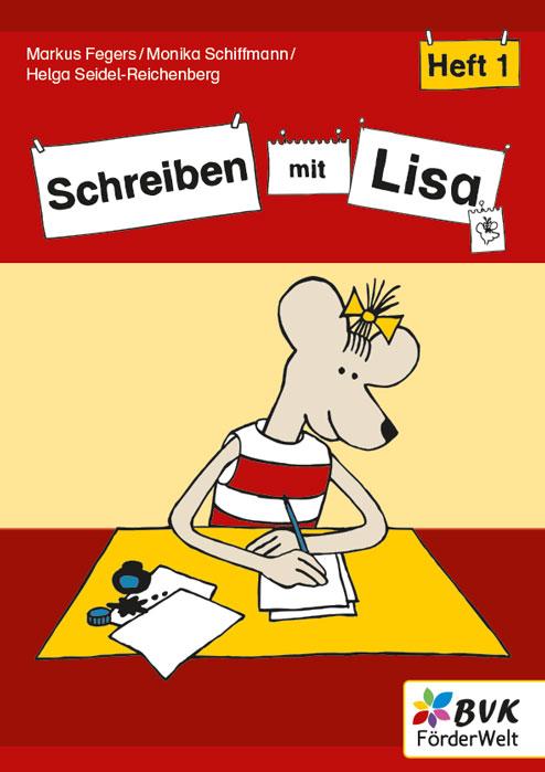 Vorderes Coverbild Schreiben mit Lisa - Heft 1