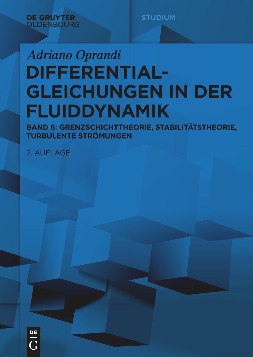 Vorderes Coverbild Differentialgleichungen in der Fluiddynamik