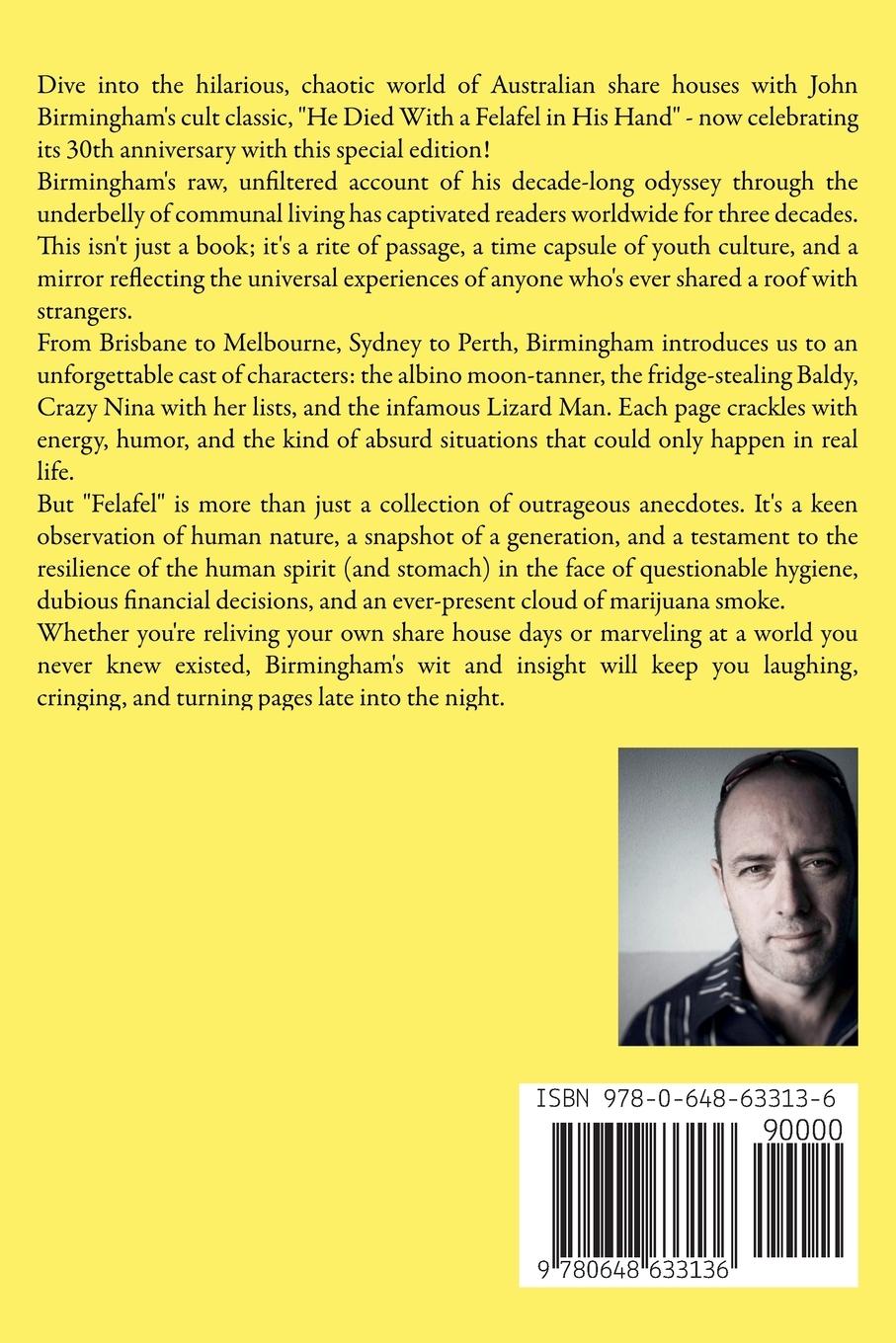 Rückseitencover He Died With A Felafel In His Hand