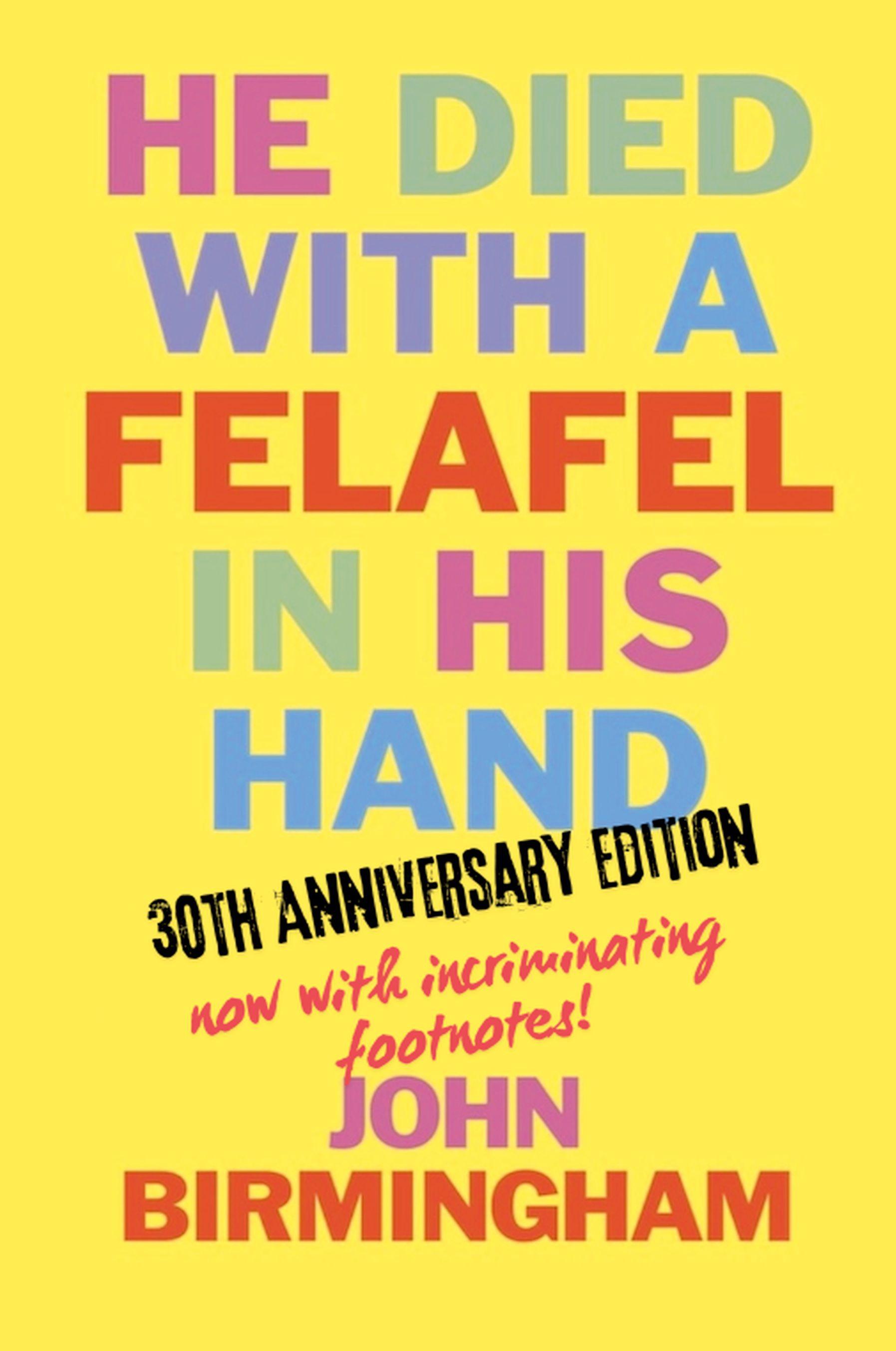 Vorderes Coverbild He Died With A Felafel In His Hand