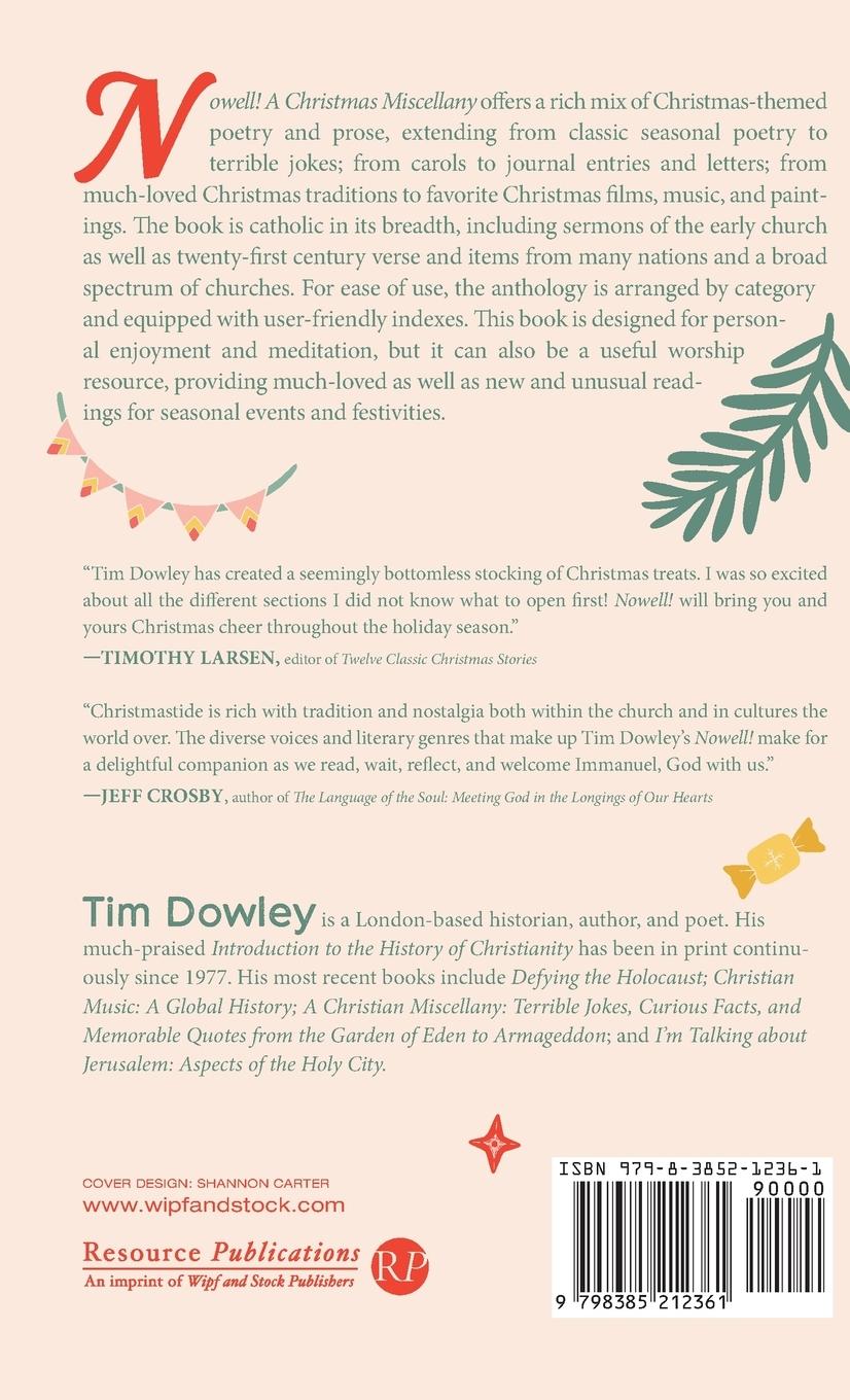 Rückseitencover Nowell! A Christmas Miscellany