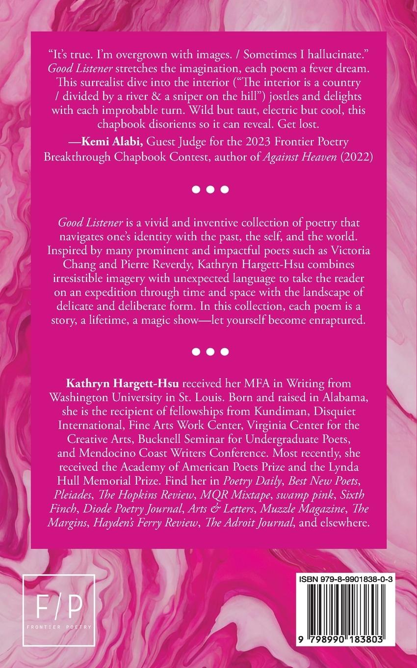 Rückseitencover Good Listener