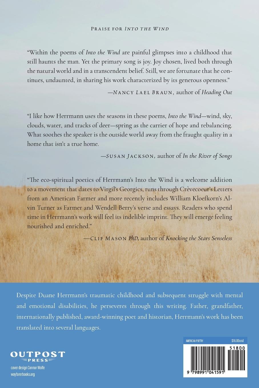 Rückseitencover Into the Wind