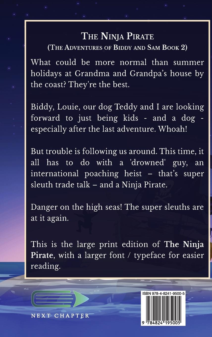 Rückseitencover The Ninja Pirate