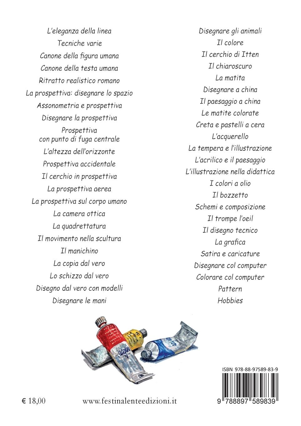 Rückseitencover L'Abc del disegno