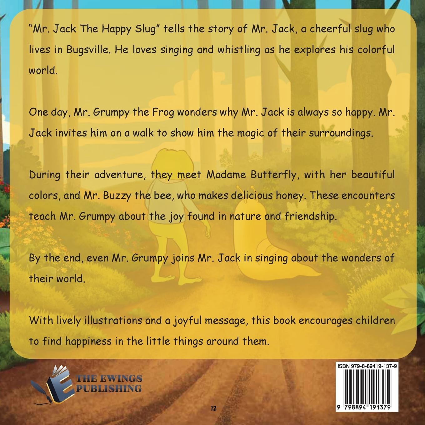 Rückseitencover Mr. Jack the Happy Slug