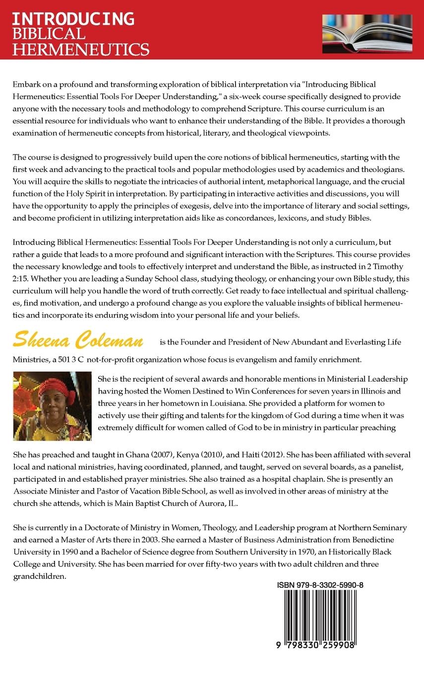 Rückseitencover Introducing Biblical Hermeneutics