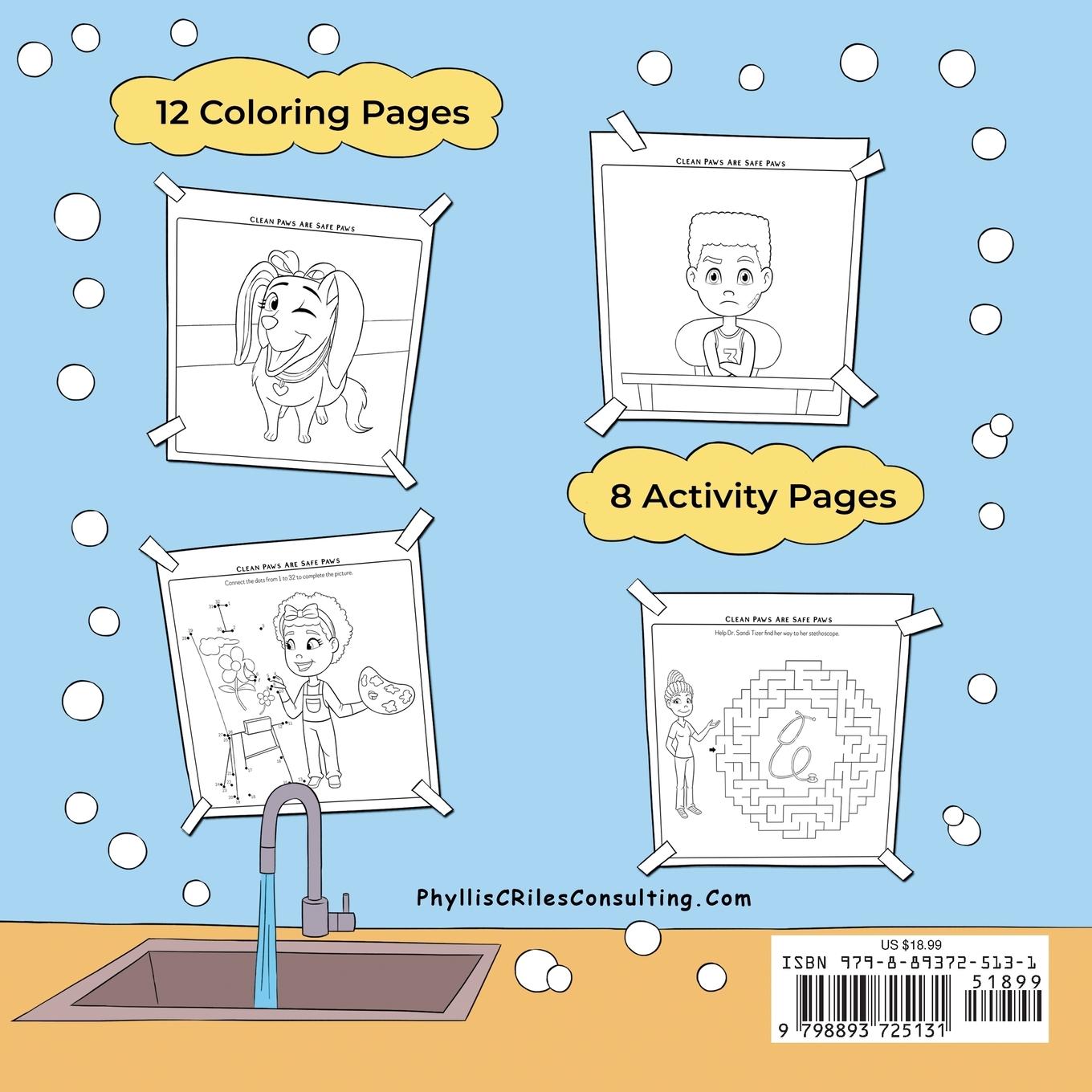 Rückseitencover Clean Paws Are Safe Paws