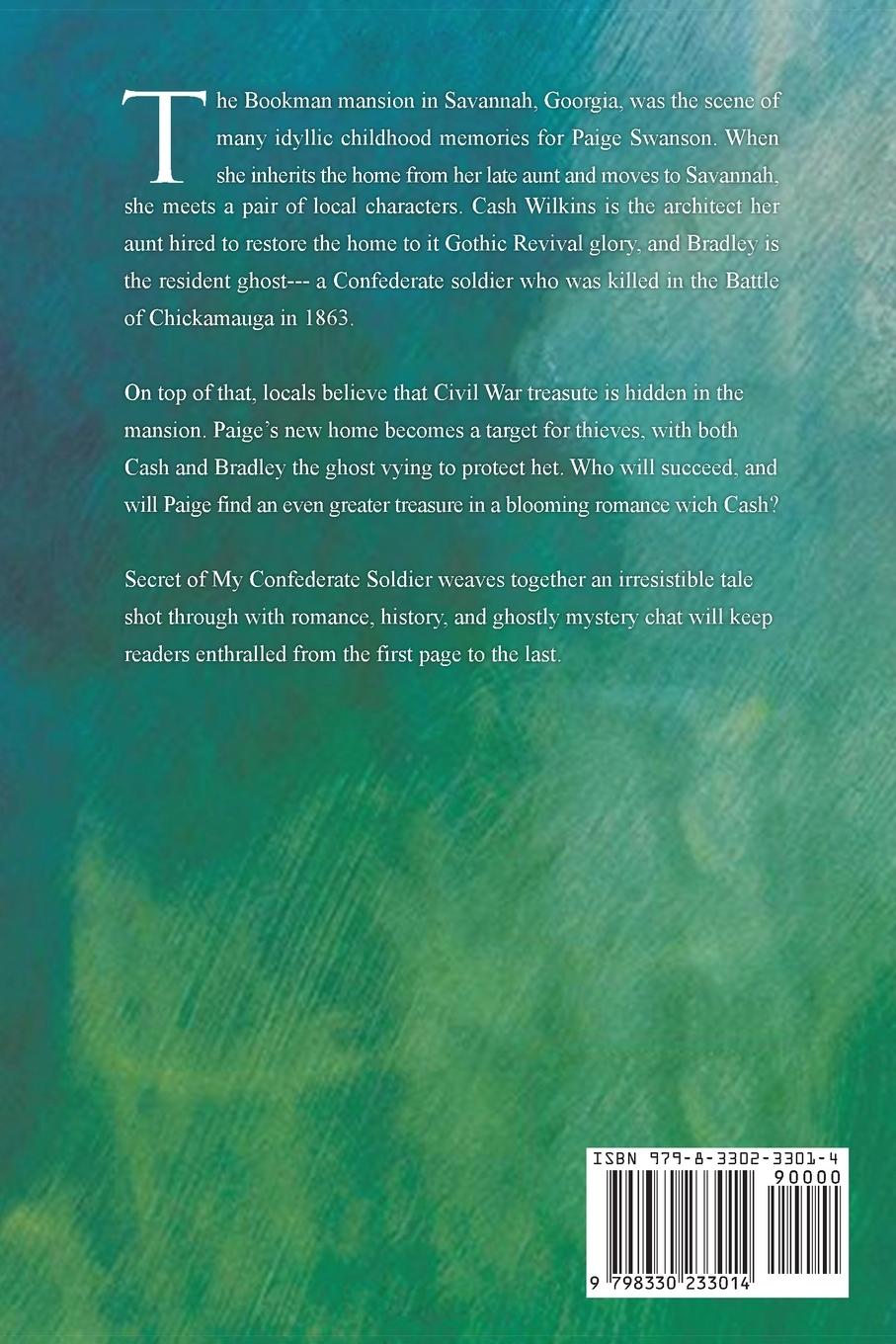 Rückseitencover Secrets of My Confederate Soldier