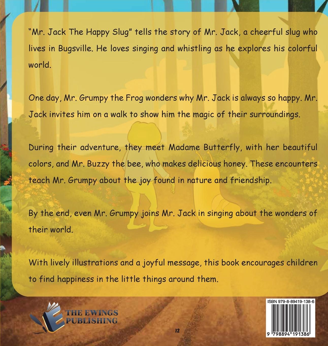 Rückseitencover Mr. Jack the Happy Slug