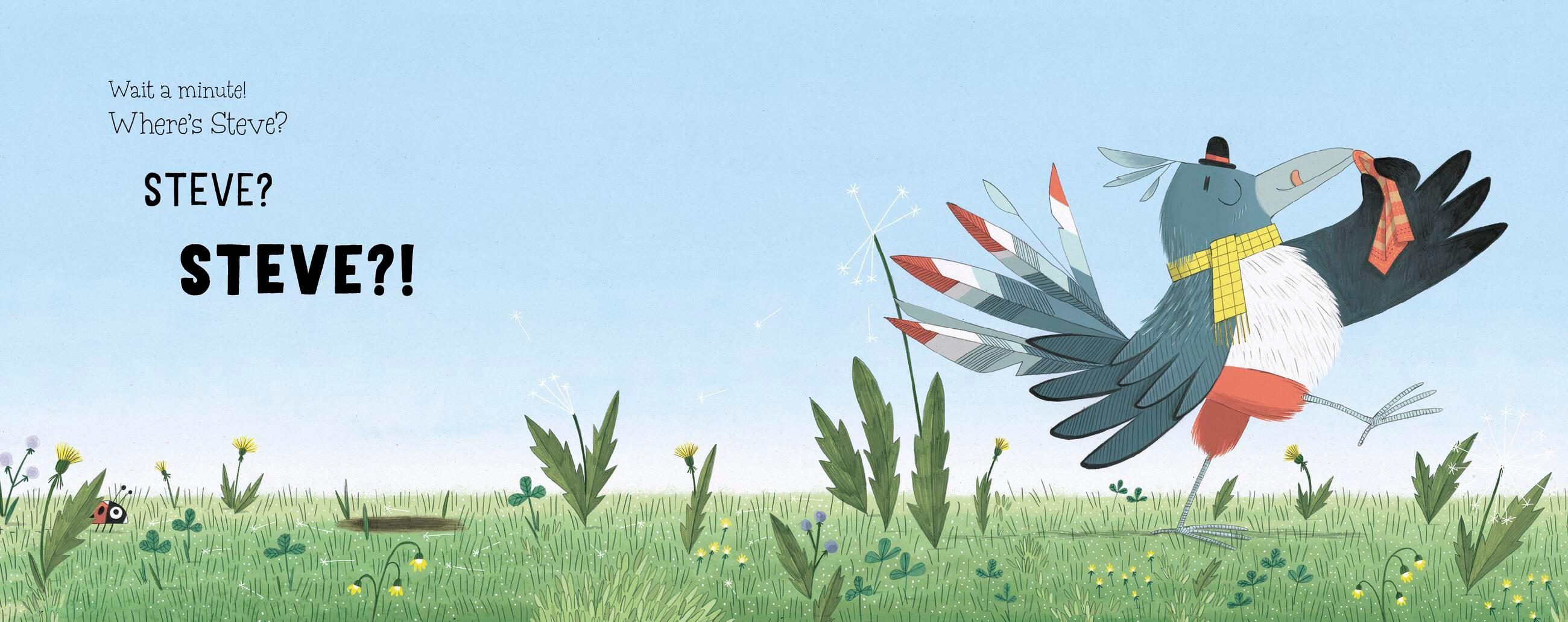 Beispielinhalt (Bild) Who Ate Steve?