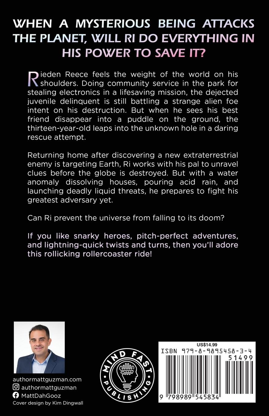 Rückseitencover Rieden Reece and the Water World